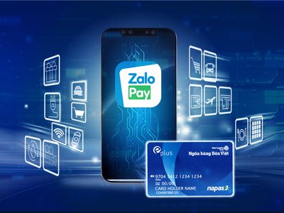 Tặng đến 300.000 đồng khi liên kết thẻ ATM Bản Việt với ví ZaloPay
