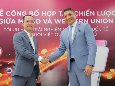 Western Union bắt tay MoMo cung cấp dịch vụ hỗ trợ nhận tiền quốc tế