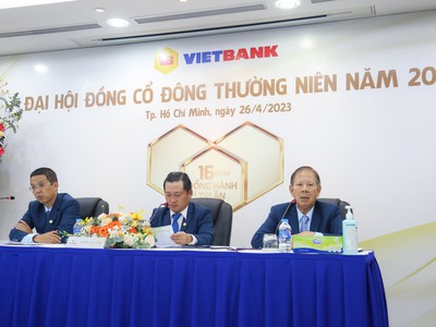 ĐHCĐ Vietbank (VBB): Kỳ vọng lợi nhuận tăng trưởng 46%, niêm yết cổ phiếu trên sàn HOSE