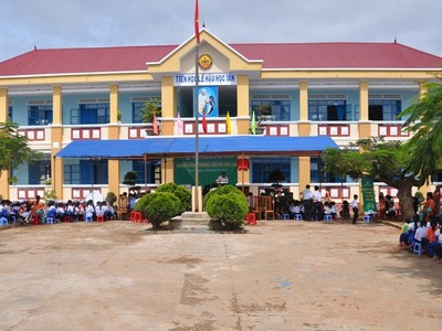 DPM khánh thành trường tiểu học Sơn Lang, tỉnh Gia Lai