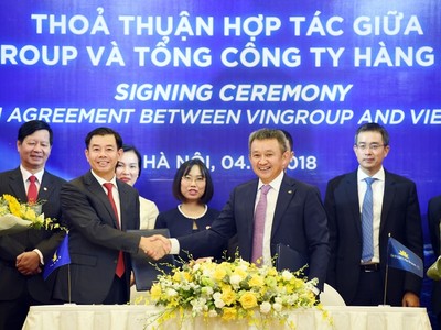 Vietnam Airlines và Vingroup ký thỏa thuận hợp tác