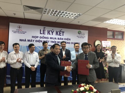 Năng lượng BCG Băng Dương ký hợp đồng mua bán điện với EVN