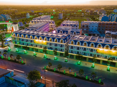 Một góc của khu đô thị sinh thái Fivestar Eco City - phân khu shophouse Nasaky 