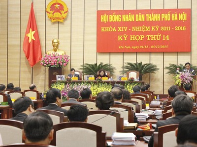 Phiên khai mạc sáng 1/12, kỳ họp thứ 14, HĐND TP. Hà Nội khóa XIV