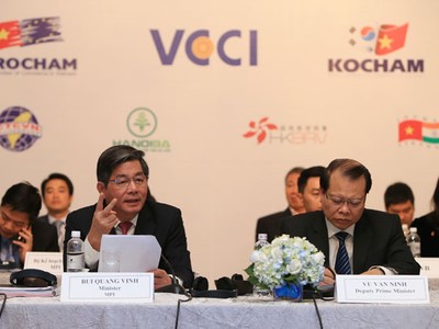 Bộ trưởng Bộ Kế hoạch và Đầu tư Bùi Quang Vinh. Ảnh: Đức Thanh