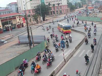 Hà Nội sẽ thông xe tuyến chính Đường Vành đai 2 trước Tết Nguyên đán Bính thân 2016