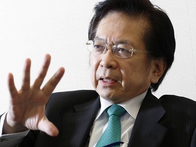 Etsuro Honda - cố vấn kinh tế của Thủ tướng Nhật Bản - Shinzo Abe. Ảnh: Bloomberg