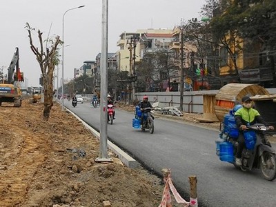 Đường Lê Trọng Tấn mở rộng sẽ hoàn thành đúng dịp lễ 30/4