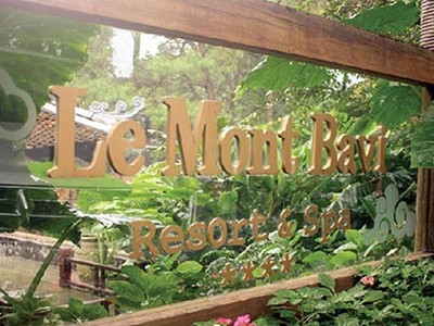 Khu Rersot Le Mont Ba Vi xây dựng trái phép tại Vườn Quốc gia Ba Vì