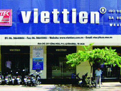 Việt Tiến là thương hiệu khá nổi tiếng trong ngành dệt may