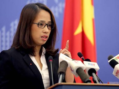 Phó Phát ngôn viên Bộ Ngoại giao Phạm Thu Hằng