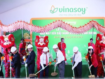 Vinasoy đầu tư 900 tỷ đồng xây nhà máy tại Bình Dương