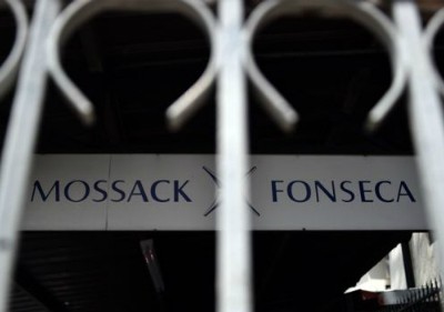 Biển hiệu của Mossack Fonseca tại Panama. Ảnh: AFP