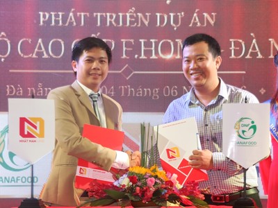 Nhất Nam Land ký kết hợp đồng phân phối dự án F.Home với CTCP Lương thực Đà Nẵng