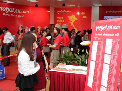 3.000 vé Vietjet giá từ 0 đồng tại Hội chợ Du lịch Quốc tế Đà Nẵng 2016