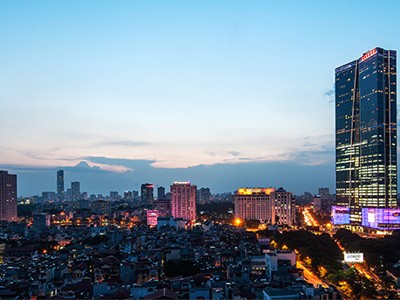 Lotte Center hiện là tòa nhà cao thứ hai tại Hà Nội. Ảnh: Lotte