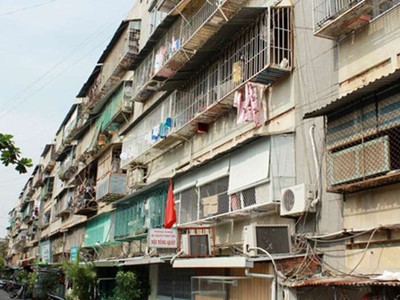 Hà Nội đã xong kế hoạch cải tạo chung cư cũ