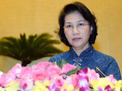 Chủ tịch Quốc hội khóa 13, bà Nguyễn Thị Kim Ngân.