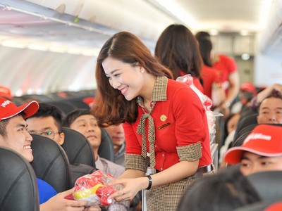 Vietjet tung 30.000 vé giá từ 0 đồng cho chặng bay Đài Loan và Hàn Quốc
