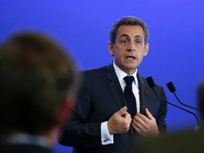 Ông Sarkozy sẽ từ chức chủ tịch đảng Những người cộng hòa để tập trung cho chiến dịch tranh cử tổng thống - Ảnh: AFP