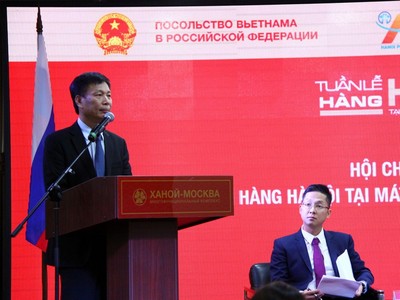 Ông Lại Ngọc Đoàn - Đại biểu lâm thời Đại sứ quán Việt Nam tại Liên bang Nga.