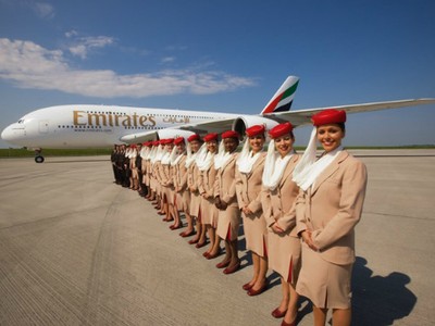 Đường bay Hà Nội – Dubai của Emirates vừa được mở từ 3/8 sau khi đã có điểm đến đầu tiên tại TP HCM năm 2012. Ảnh: DĐDN