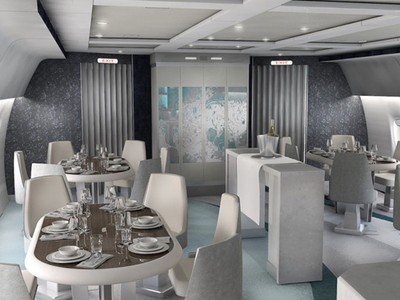 Boeing 777-200LR, máy bay thương mại xa xỉ như “lâu đài trên không“