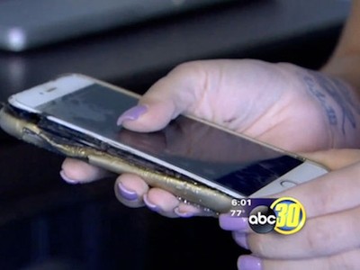 Một chiếc iPhone 6 Plus phát nổ dù người dùng nói sạc bằng adapter chính hãng.