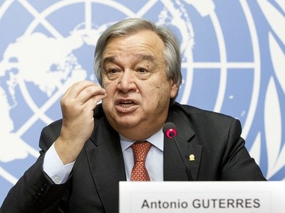 Tổng thư ký Liên Hợp Quốc Antonio Guterres (Ảnh: UN)