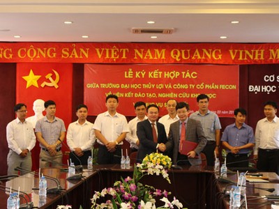 FECON và Trường Đại học Thủy lợi trao đổi Bản ghi nhớ hợp tác