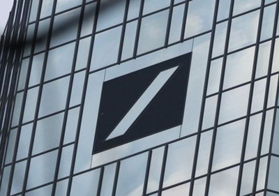 Deutsche Bank đã lỗ ròng 1,4 tỷ euro năm ngoái. Ảnh: AFP