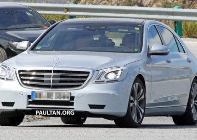 Mercedes S-Class phiên bản W222 ra mắt tháng 4.