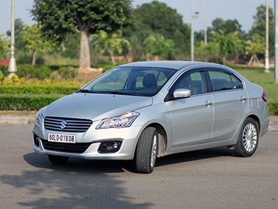 Suzuki Ciaz mới vào Việt Nam nên vẫn chưa tạo nhiều dấu ấn.