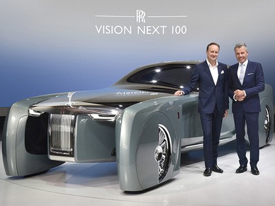 Rolls-Royce Vision Next 100 - Mẫu xe tương lai cho giới thượng lưu