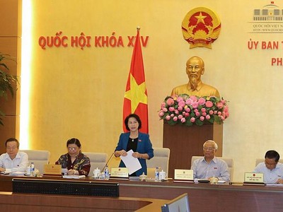 Cho ý kiến bổ nhiệm 2 Thẩm phán Toàn án Nhân dân Tối cao; thôi nhiệm vụ ĐBQH Võ Kim Cự