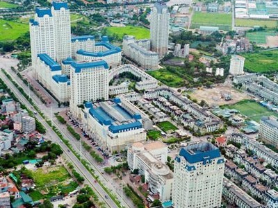 Hệ thống hạ tầng, thiết kế cảnh quan tại khu đô thị The Manor.