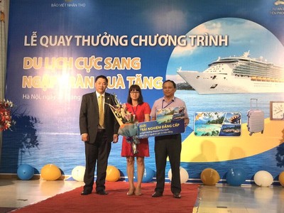 Nhiều khách hàng của Bảo Việt Nhân thọ trúng chuyến du lịch trên du thuyền 5 sao