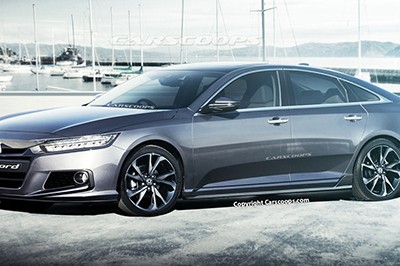 Ảnh phác thảo Honda Accord 2018.