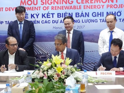ACWA Power bắt tay FCN phát triển các dự án năng lượng tái tạo tại Việt Nam