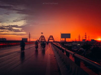 Bình minh, hoàng hôn khắp nẻo Sài Gòn