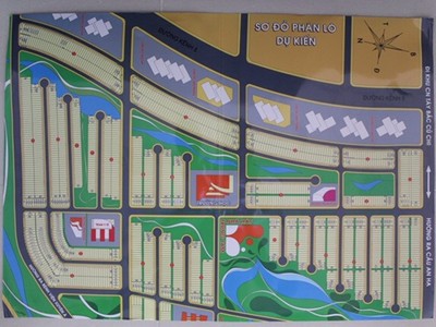 Quy hoạch chưa được thông qua của dự án mà công ty Alibaba Tây Bắc đang mở bán. 