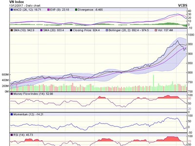 Biểu đồ kỹ thuật VN-Index. Nguồn: VCBS.