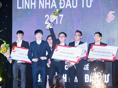 Sinh viên Đại học Ngoại thương trở thành quán quân Bản lĩnh nhà đầu tư 2017