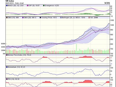 Biểu đồ kỹ thuật VN-Index. Nguồn: VCBS.