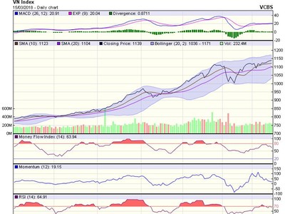 Biểu đồ kỹ thuật VN-Index. Nguồn: VCBS.