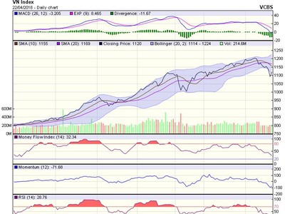 Biểu đồ kỹ thuật VN-Index. Nguồn: VCBS.