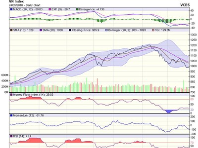 Biểu đồ kỹ thuật VN-Index. Nguồn: VCBS.