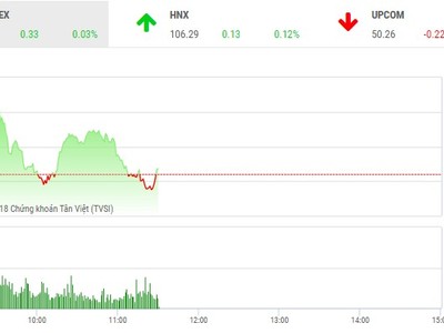 Phiên sáng 1/8: Phân hóa