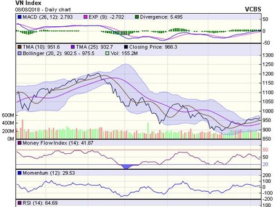 Biểu đồ kỹ thuật VN-Index. Nguồn: VCBS.