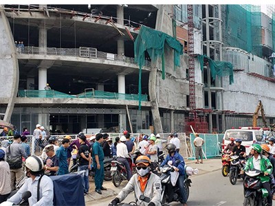 Hiện trường tai nạn. Ảnh: Sơn Hoà.